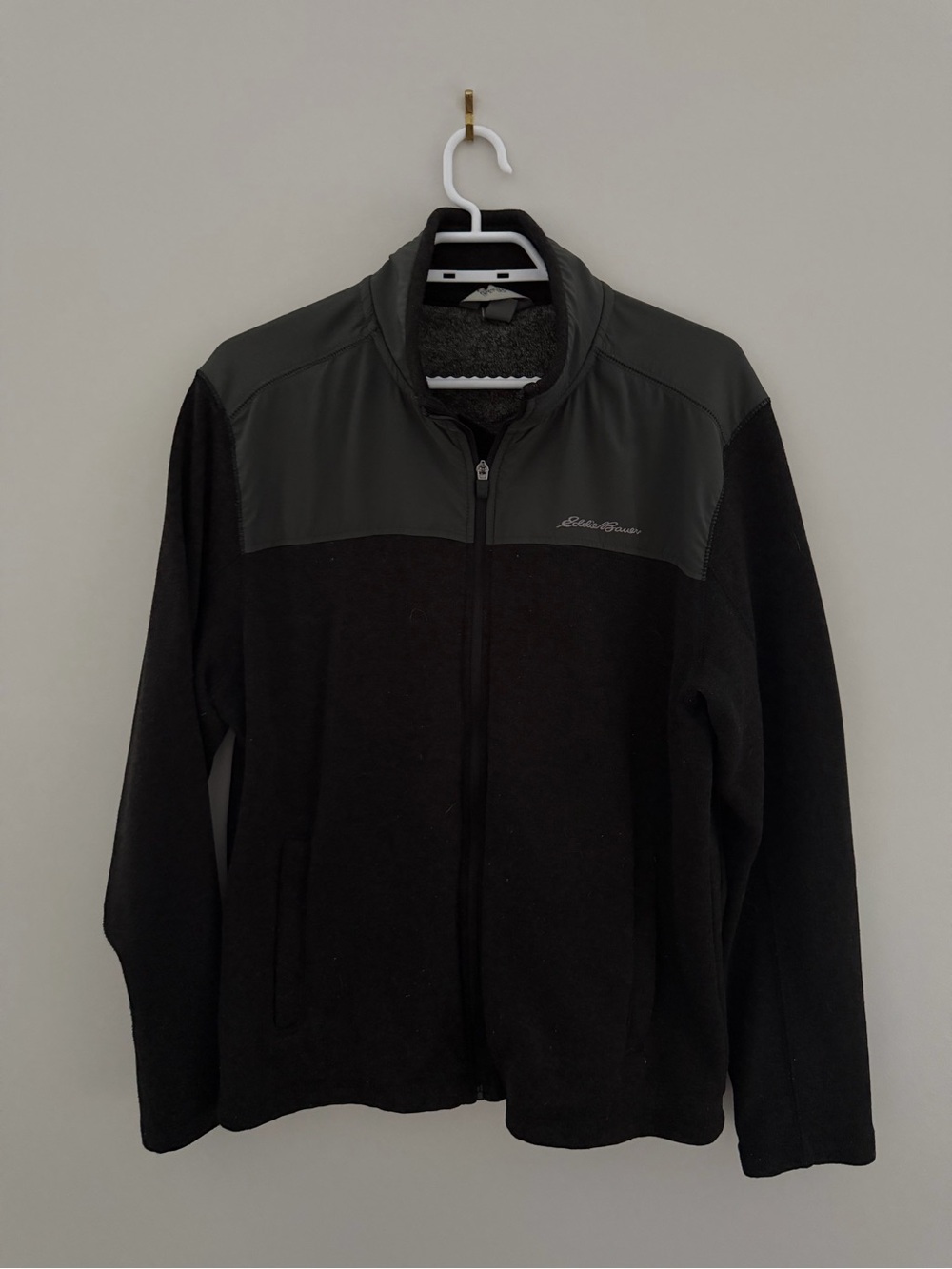 Eddie Bauer Men’s Black Full-Zip Jacket